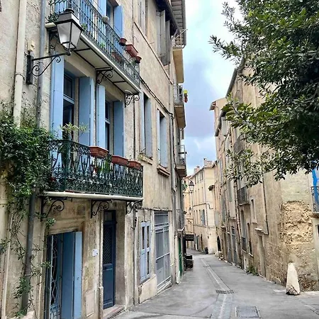 La Charmante Maison Aux Volets Bleu - Lägenhet *